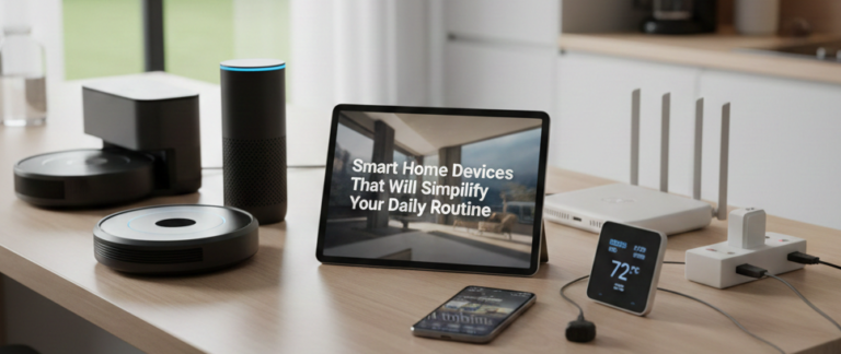 Smart Home Devices That Will Simplify Your Daily Routine