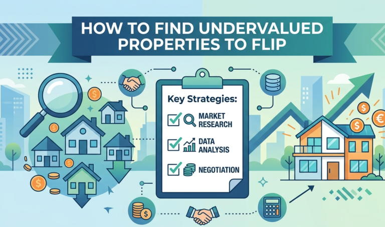 How to Find Undervalued Properties to Flip