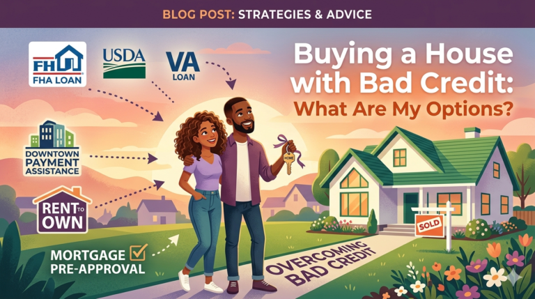 Buying a House with Bad Credit: What Are My Options?