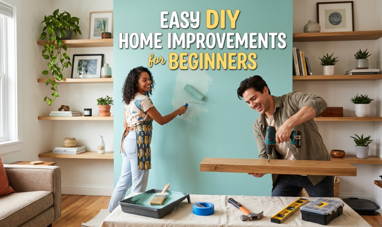 Easy DIY Home Improvements for Beginners
