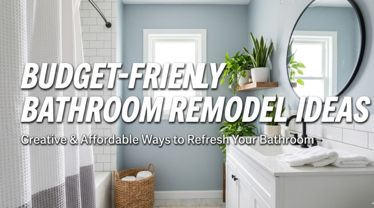 Budget-Friendly Bathroom Remodel Ideas