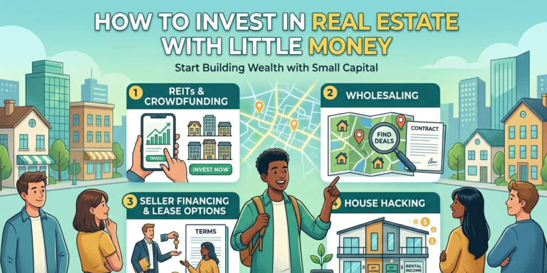How to Invest in Real Estate with Little Money