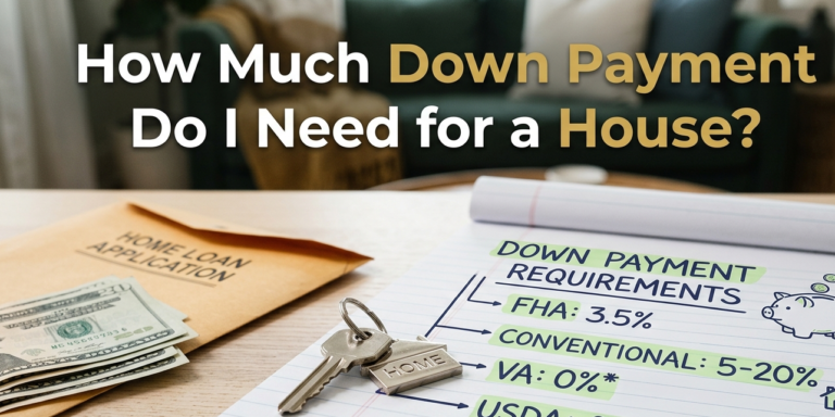 How Much Down Payment Do I Need for a House?
