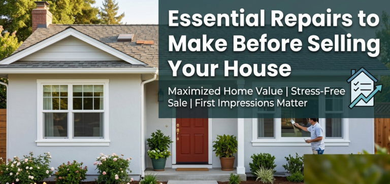 Essential Repairs to Make Before Selling Your House