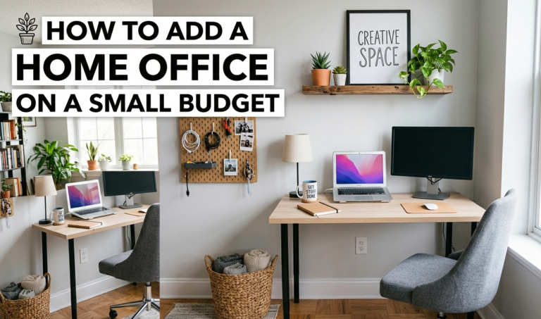 How to Add a Home Office on a Small Budget