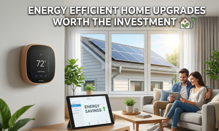 Energy Efficient Home Upgrades Worth the Investment