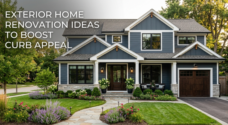 Exterior Home Renovation Ideas to Boost Curb Appeal