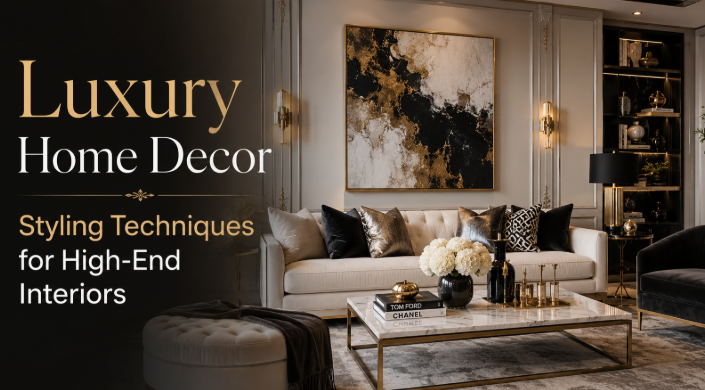Luxury Home Decor Styling Techniques for High-End Interiors