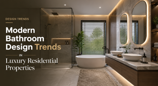 Modern Bathroom Design Trends in Luxury Residential Properties