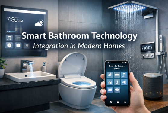 Smart Bathroom Technology Integration in Modern Homes