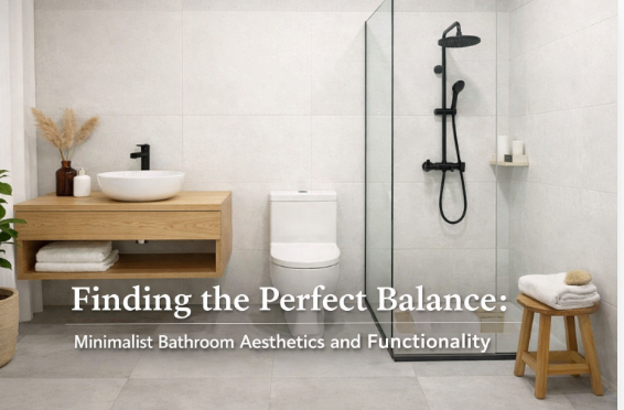 Finding the Perfect Balance: Minimalist Bathroom Aesthetics and Functionality