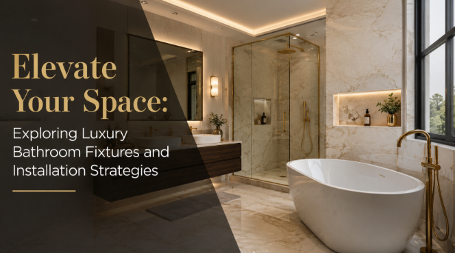 Elevate Your Space: Exploring Luxury Bathroom Fixtures and Installation Strategies