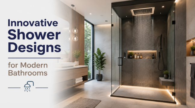 Innovative Shower Designs for Modern Bathrooms