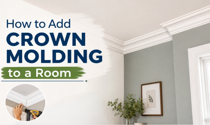 How to Add Crown Molding to a Room: A Beginner’s Guide