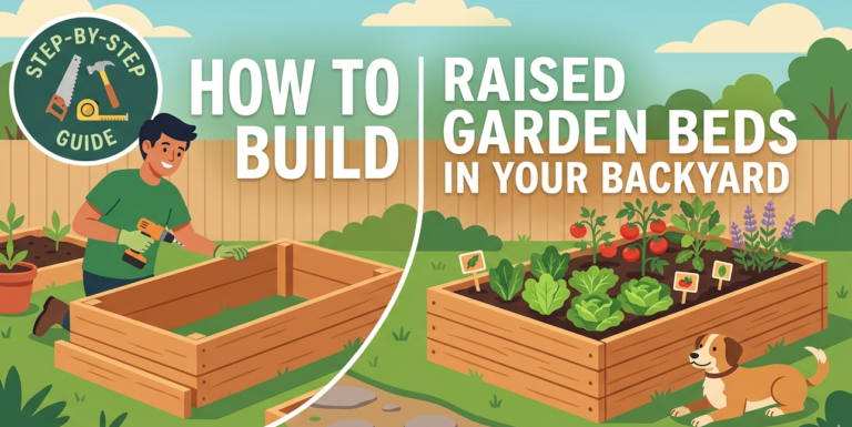 How to Build Raised Garden Beds in Your Backyard