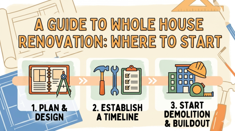 A Guide to Whole House Renovation: Where to Start