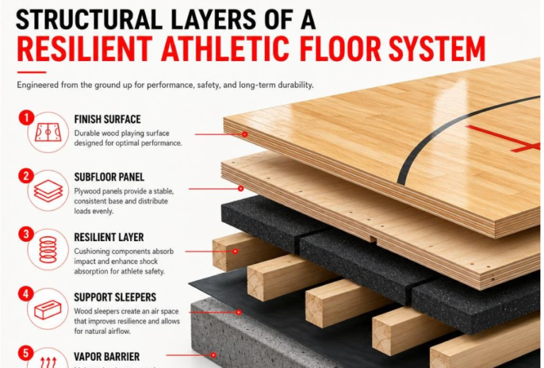 Choosing the Right Materials for Athletic Flooring Installation