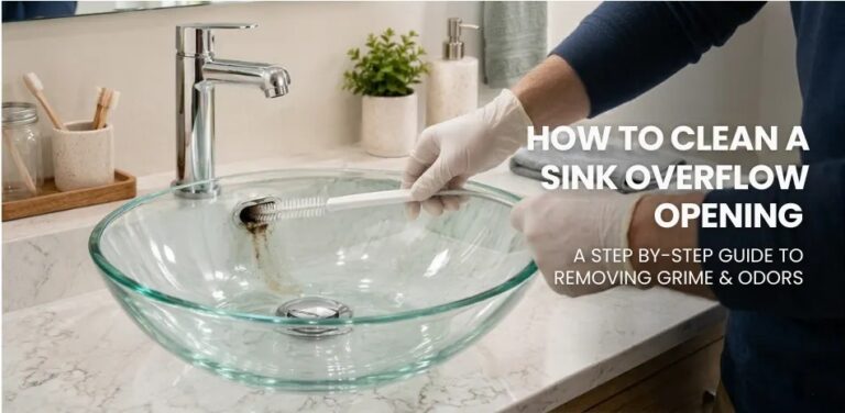 How to Clean a Sink Overflow Opening: A Step-by-Step Guide