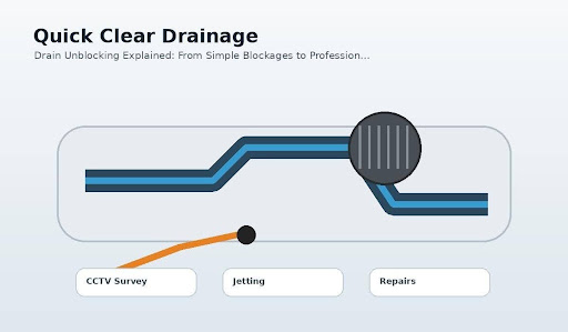 Drain Unblocking Explained: From Simple Blockages to Professional Clearance